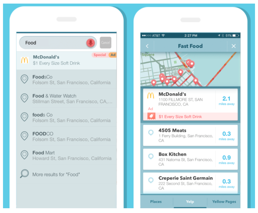 Waze Ads Search ad