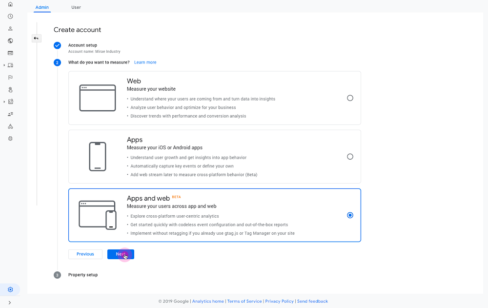 google analytics 4 configuration