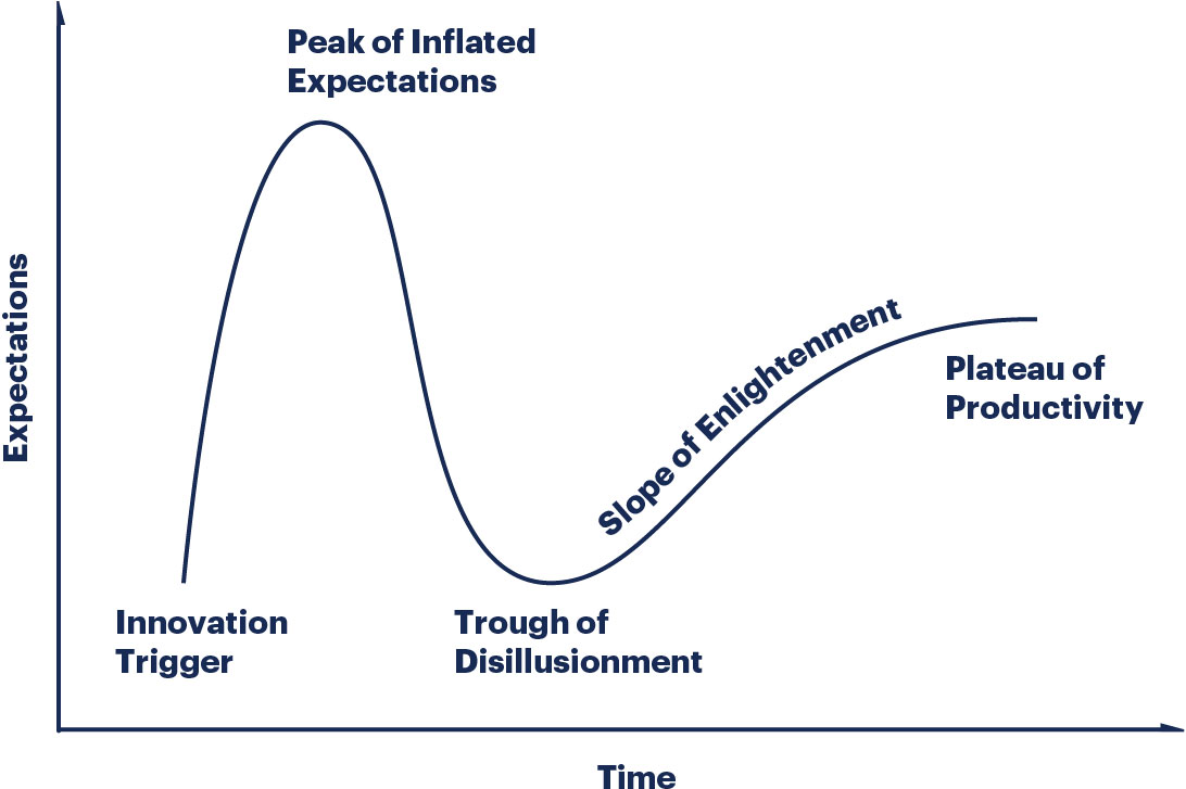 The Hype Cycle - Gartner