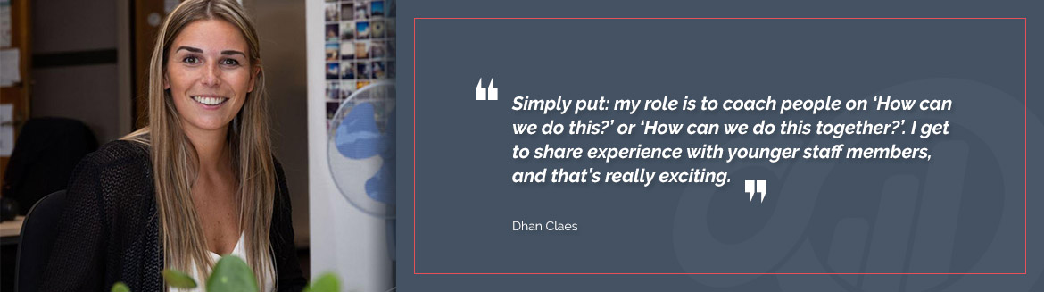 Dhan Claes | Interview quote