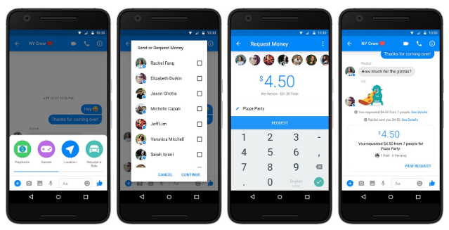 facebook messenger payments 1